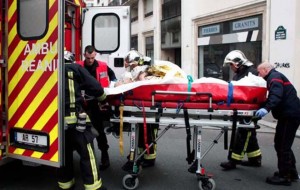 At least 12 dead in shooting at office of satirical French magazine