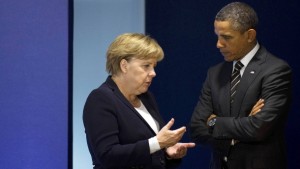 Obama, Merkel aim to keep united front amid dispute over arming Ukraine