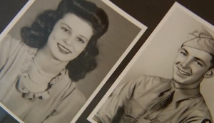 WWII veteran tears up reading long-lost love letter to his future-wife from 70 years ago