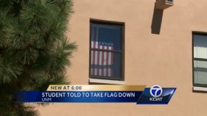 Patriotic Student Proudly Displayed American Flag in Dorm Window. Then, a University Employee Saw It