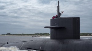 Russian spy ship spotted near US sub base