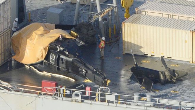 7 injured after US military helicopter crashes off coast of Japanese ...